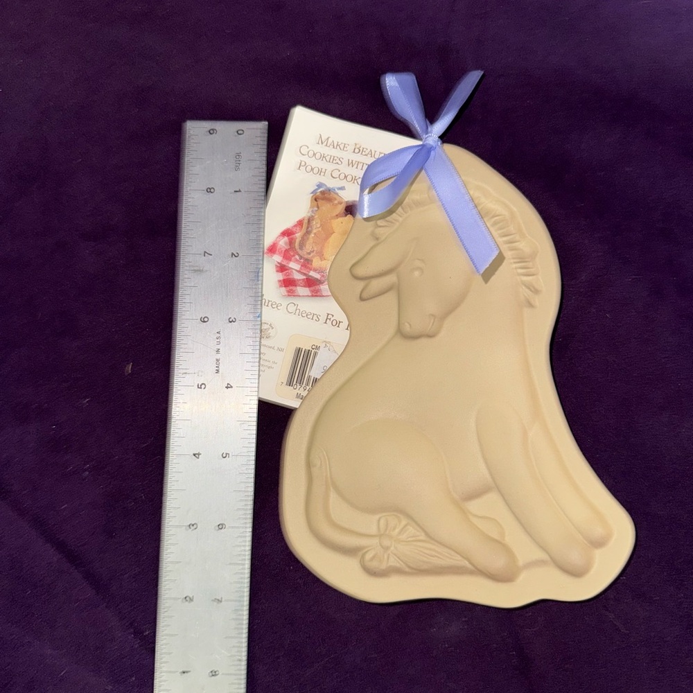 Eeyore Cookie Mold with Blue Ribbon